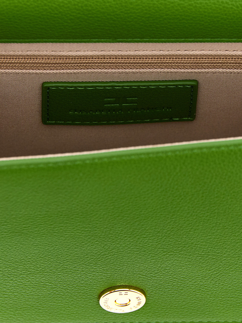 Sac bandoulière bicolore en polyester Elisabetta Franchi