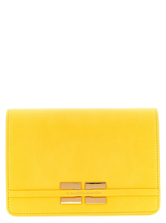 Sac bandoulière bicolore en polyester Elisabetta Franchi
