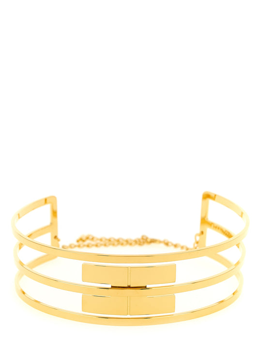 Collier Elisabetta Franchi en laiton doré