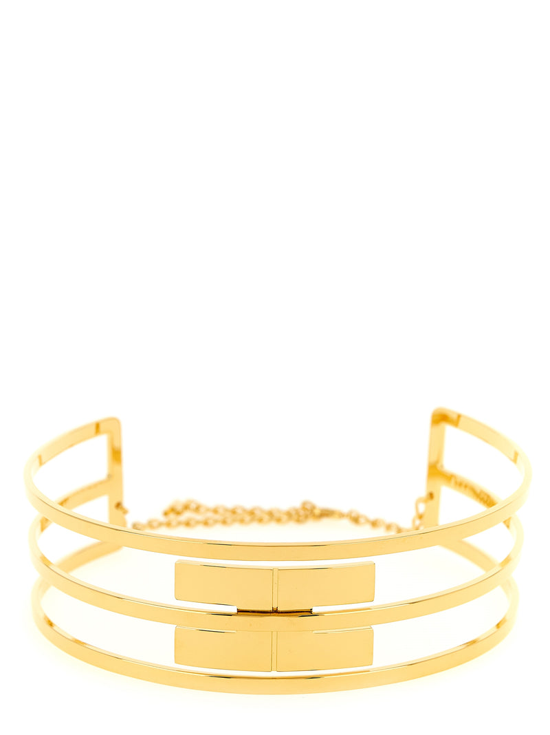Collier Elisabetta Franchi en laiton doré