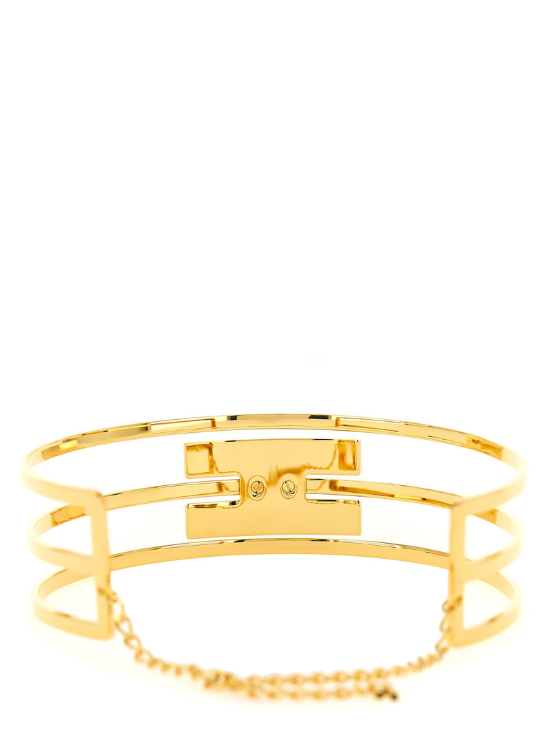 Collier Elisabetta Franchi en laiton doré