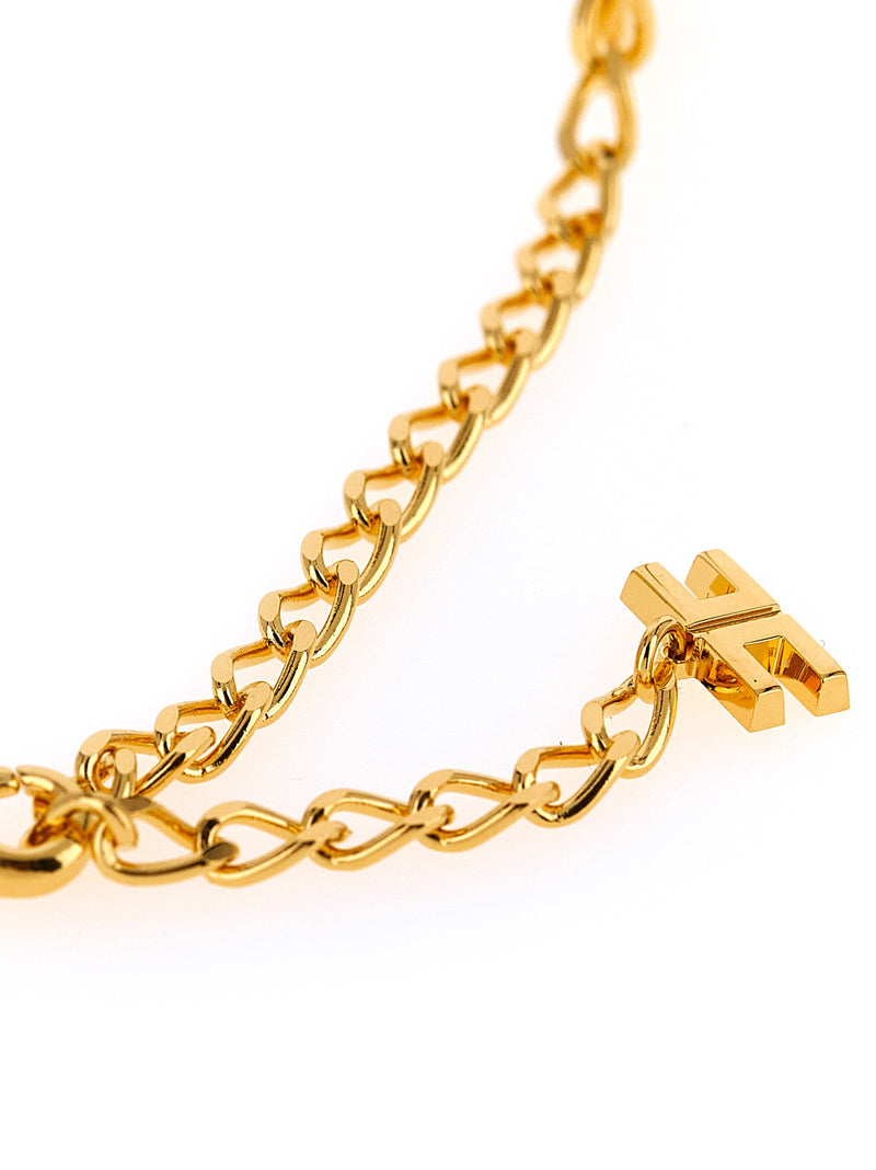 Collier Elisabetta Franchi en laiton doré