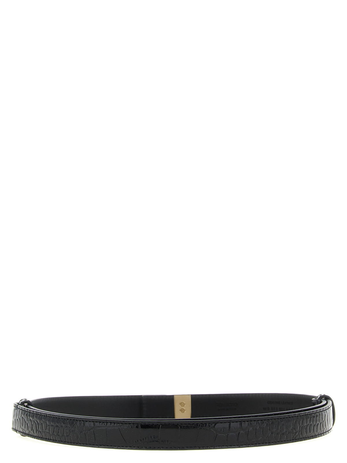 Tom Ford Black Calfskin Regular Belt
