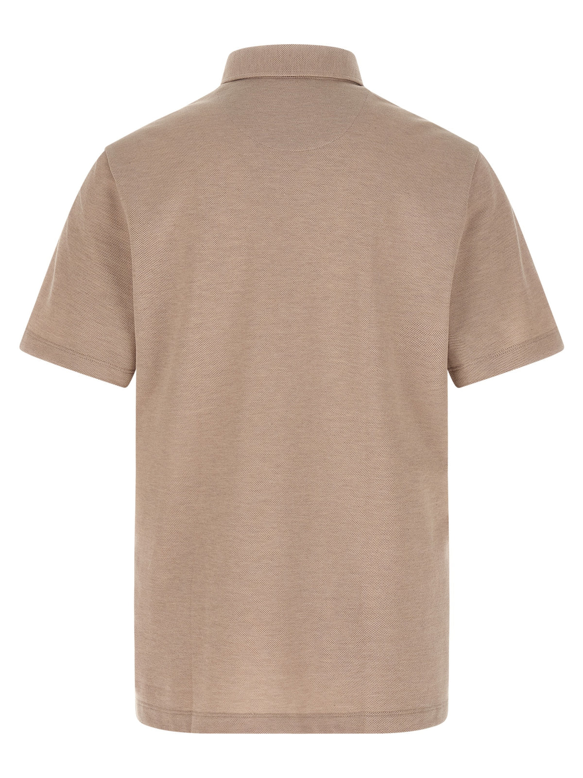 Polo Brioni beige en coton