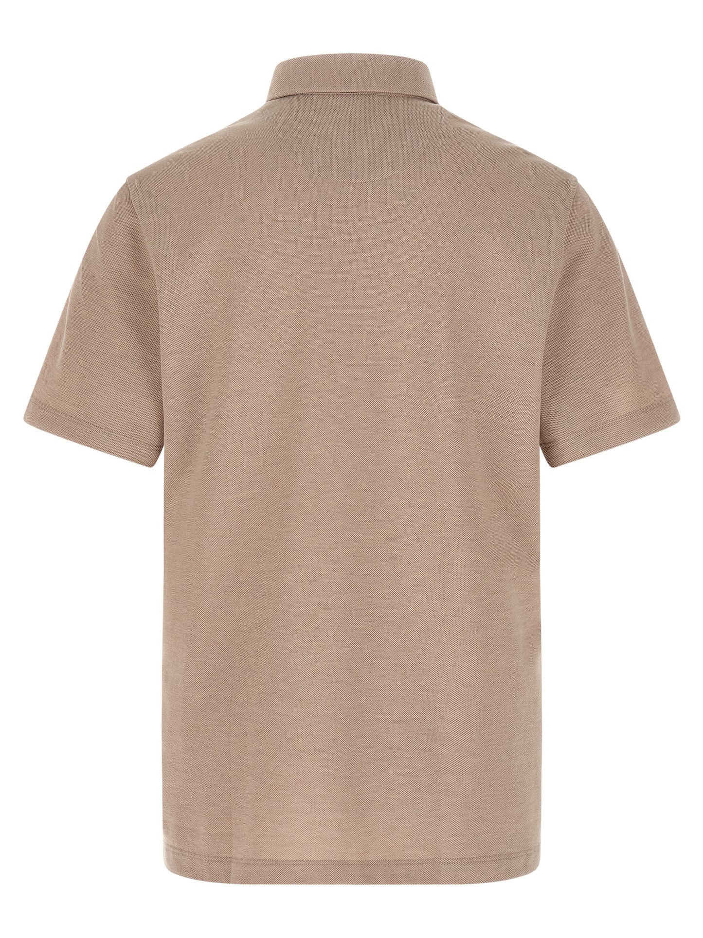 Polo Brioni beige en coton