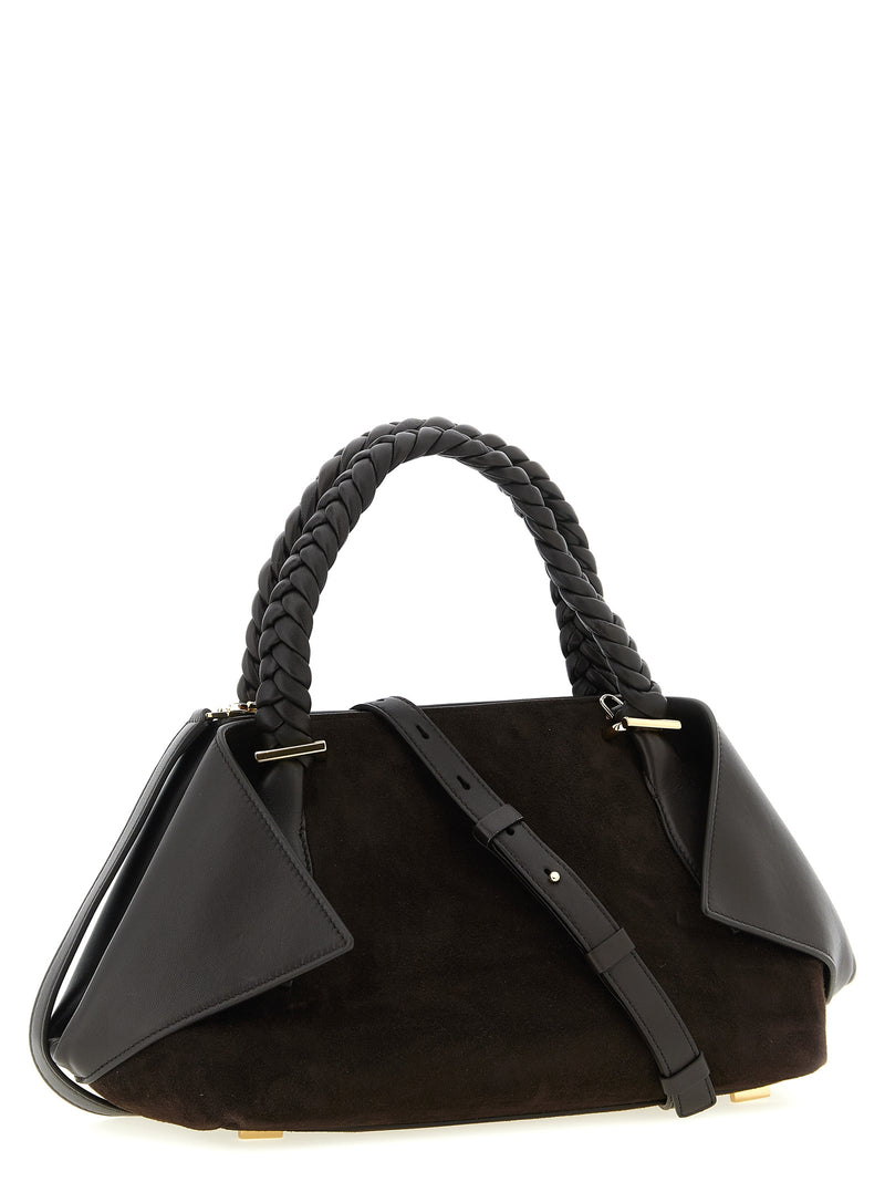 Ferragamo Brown Goatskin Handbag - Luxury Women's Handbag