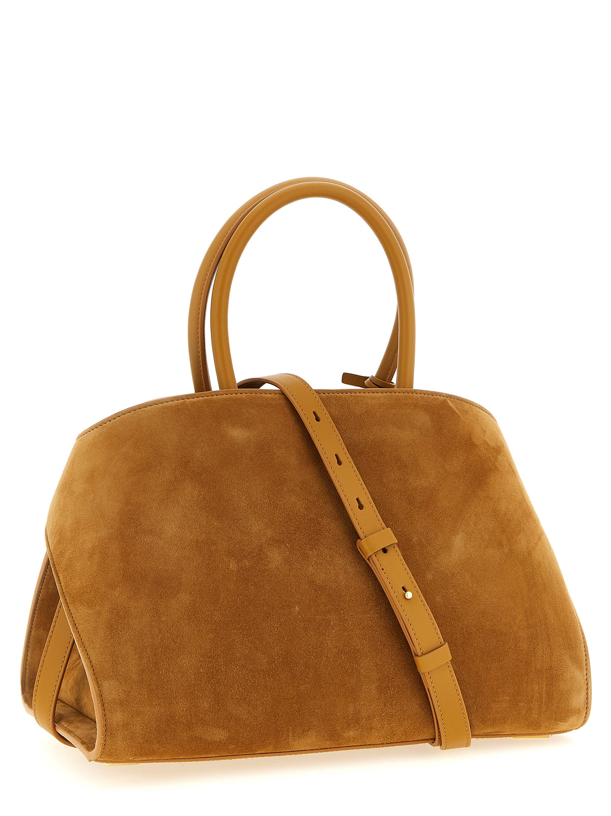 Sac à main Ferragamo en cuir de chèvre beige
