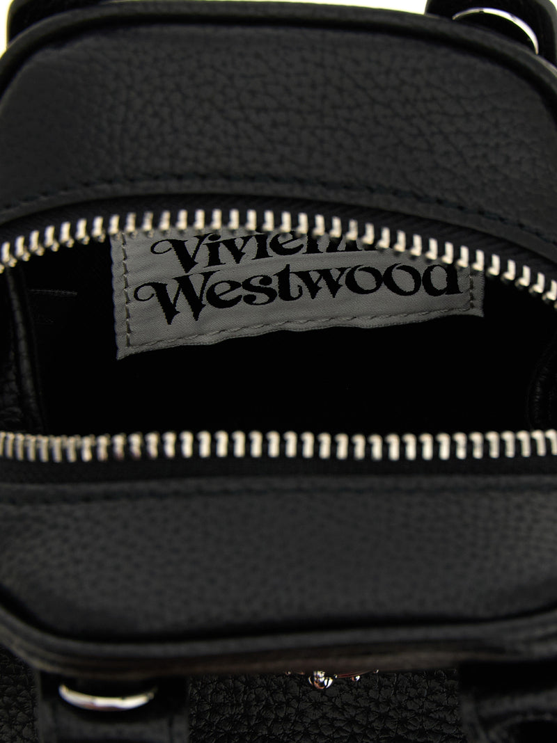 Sac à main Vivienne Westwood en polyéthylène noir