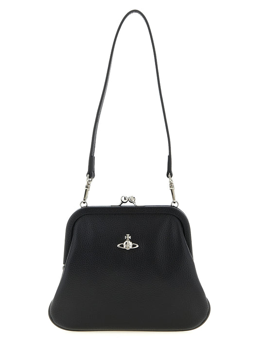 Pochette en polyéthylène noir Vivienne Westwood