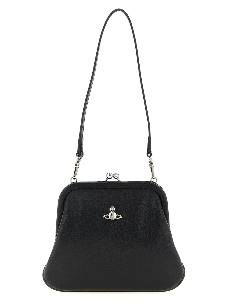 Pochette en polyéthylène noir Vivienne Westwood