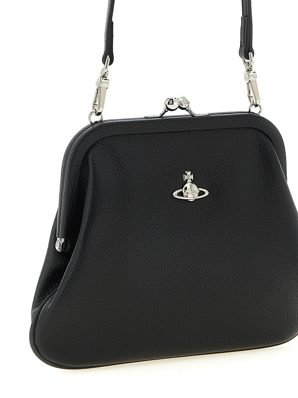 Vivienne Westwood Black Polyethylene Clutch Bag