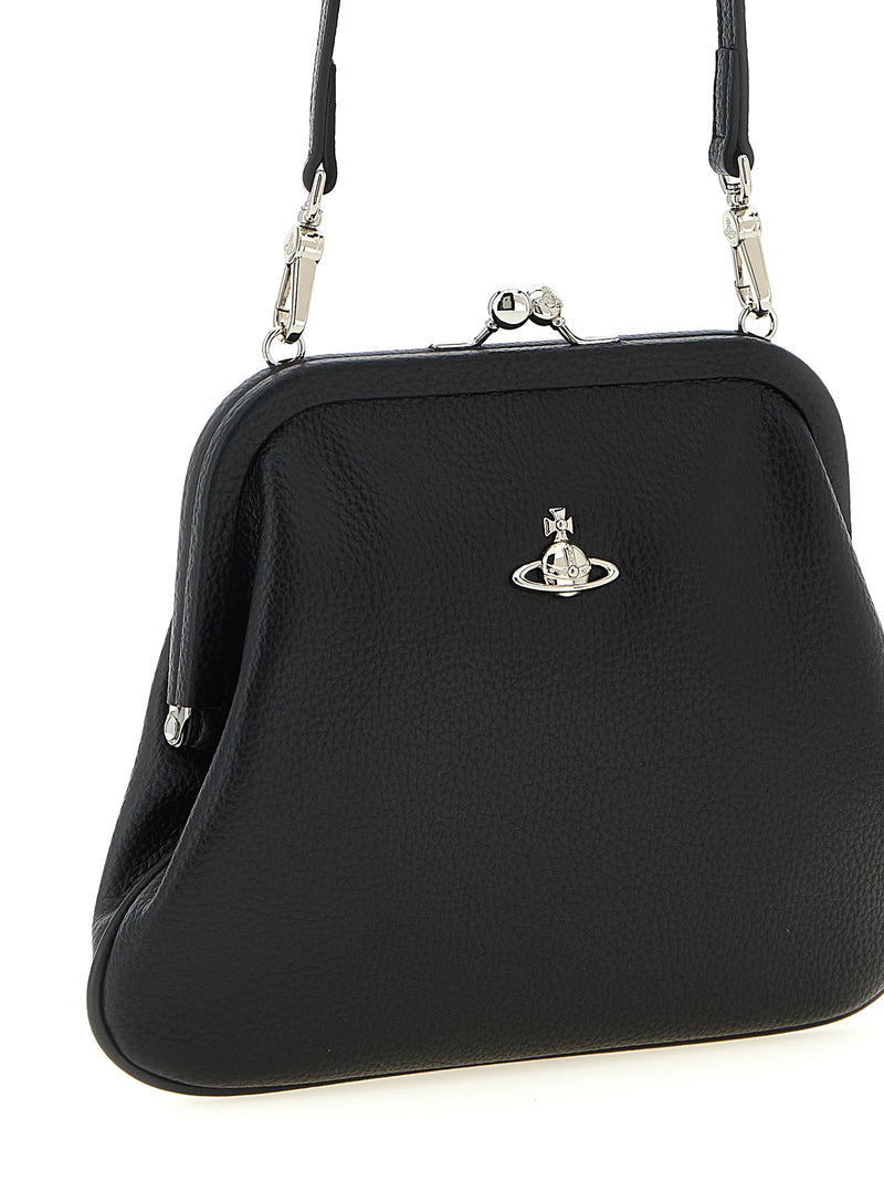 Pochette en polyéthylène noir Vivienne Westwood