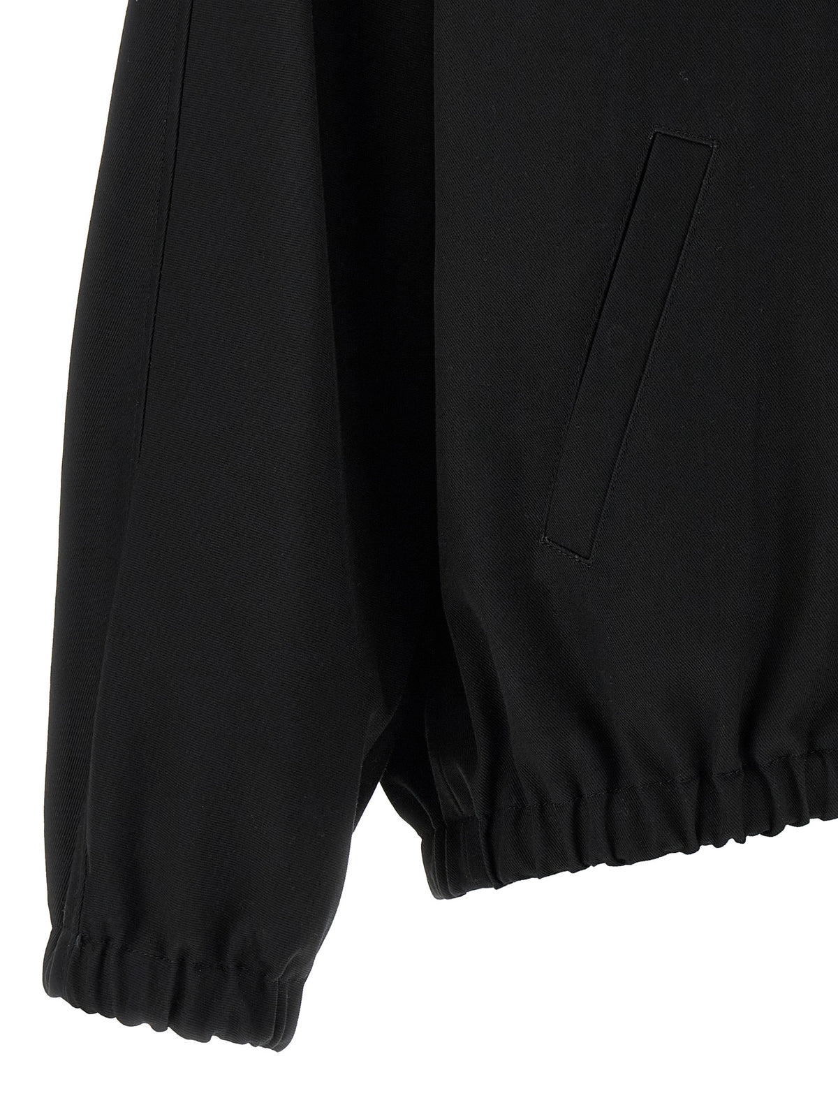 Courrèges Black Cotton Bomber Jacket for Women