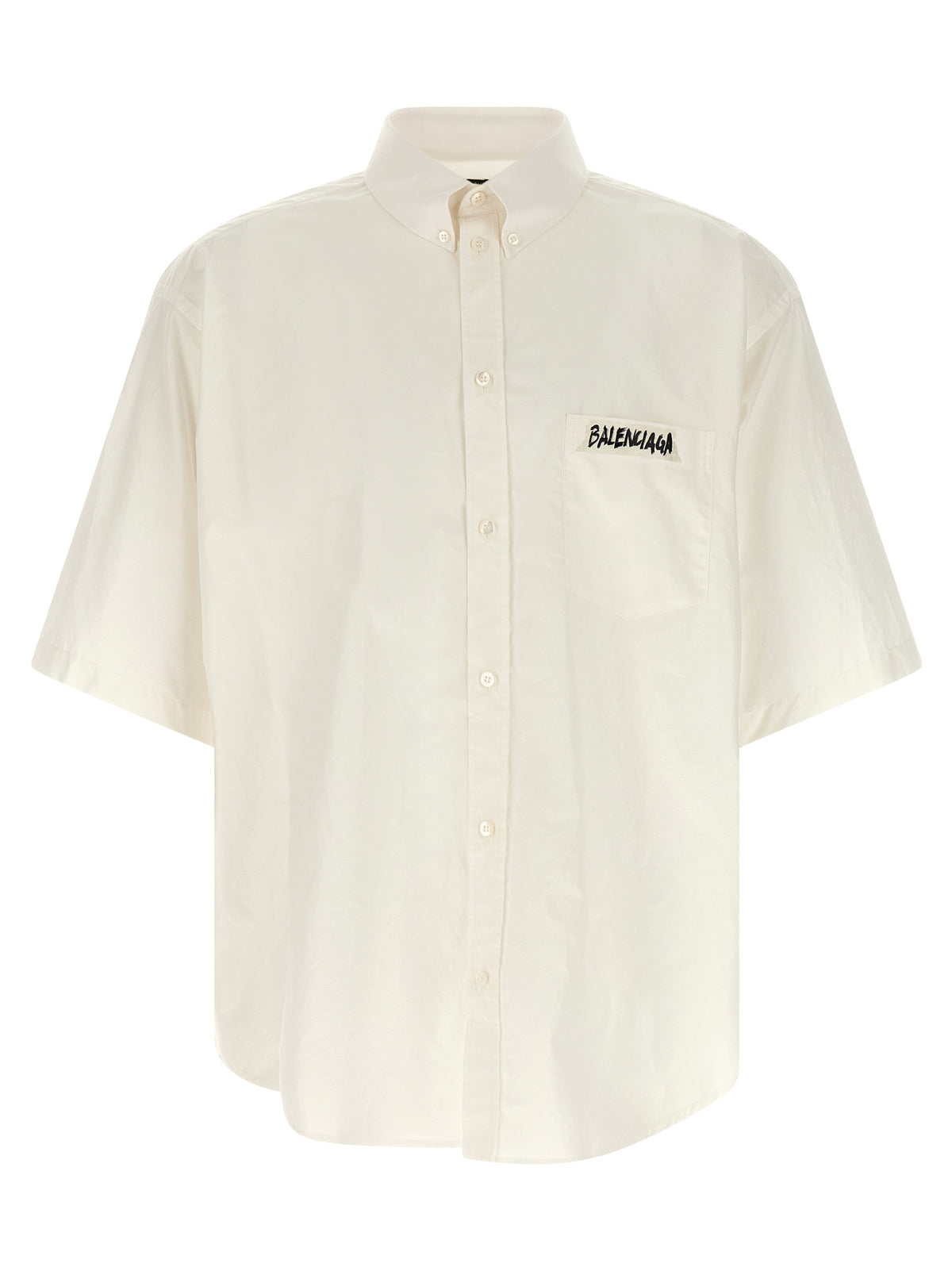 Chemisier Balenciaga en coton blanc
