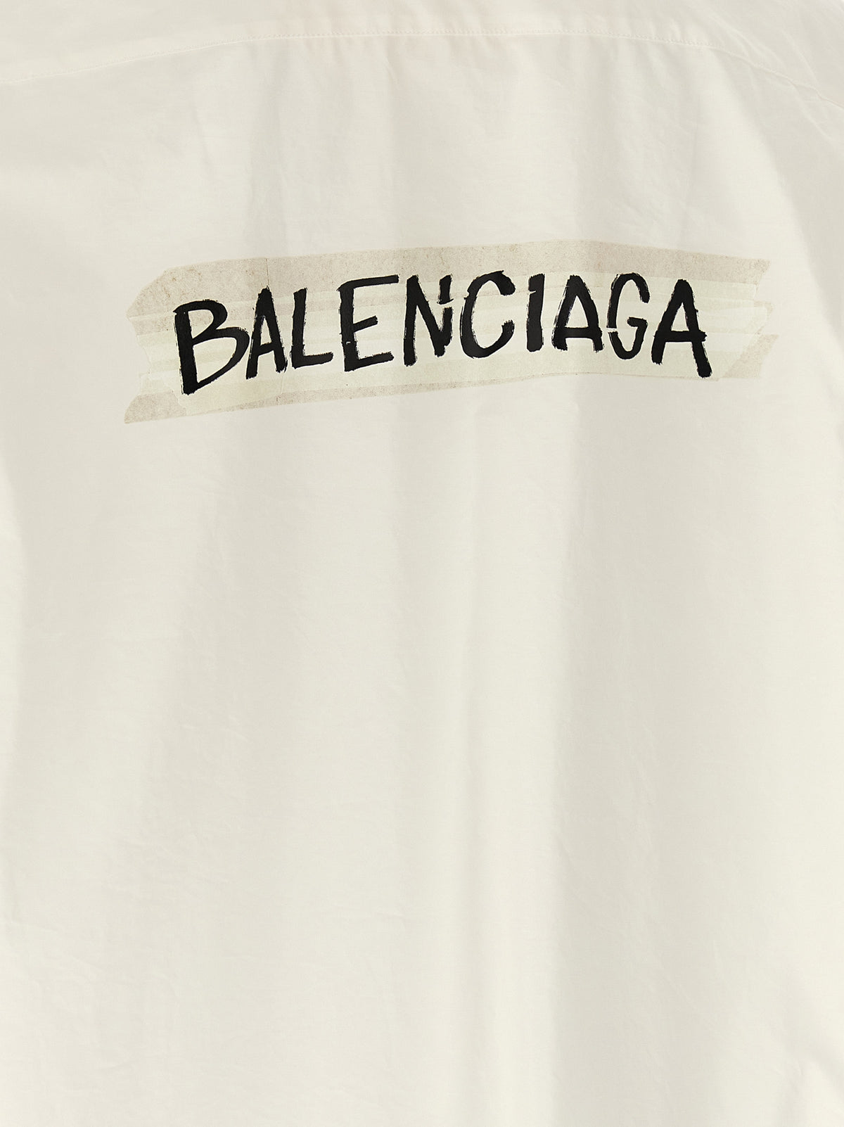 Chemisier Balenciaga en coton blanc
