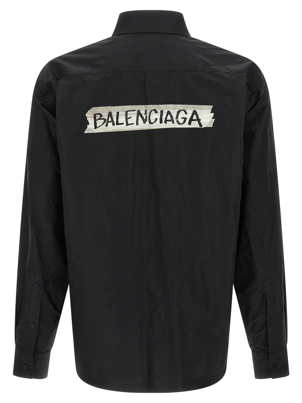 Chemisier Balenciaga en coton noir