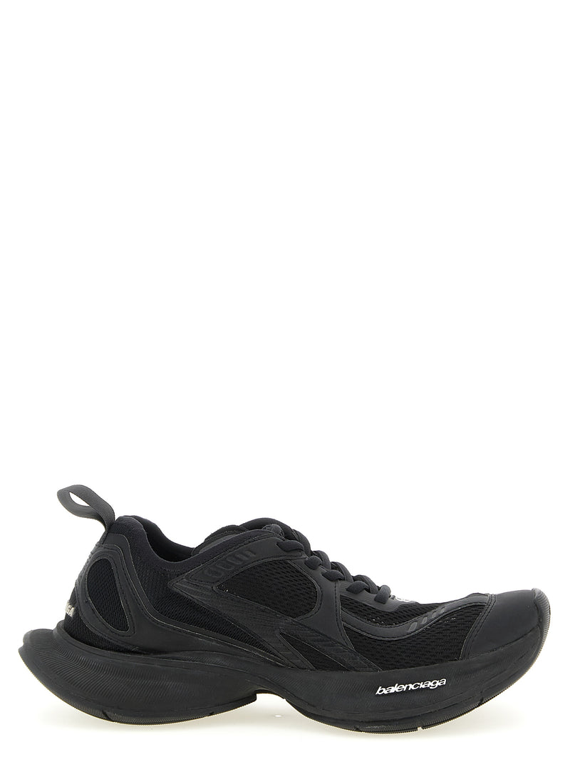 Baskets Balenciaga noires en polyester