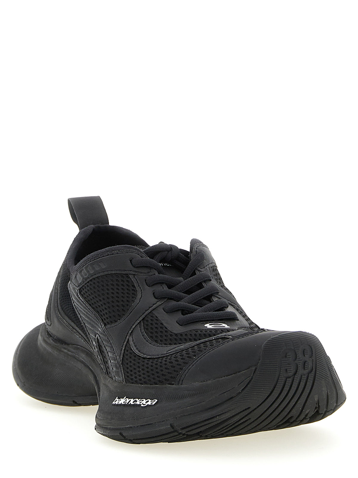Baskets Balenciaga noires en polyester