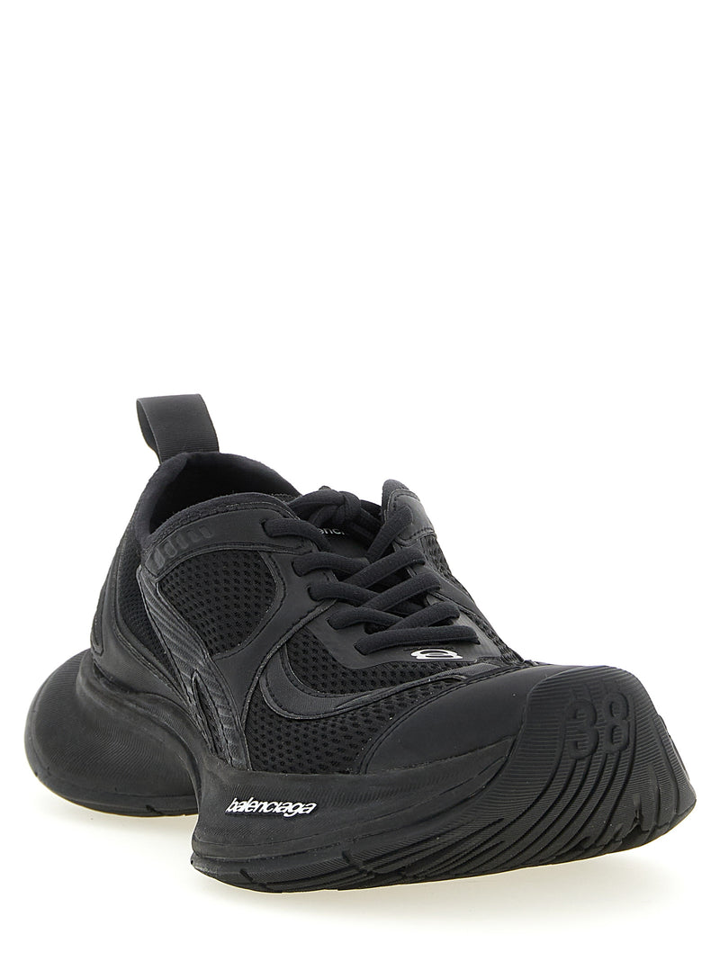 Baskets Balenciaga noires en polyester