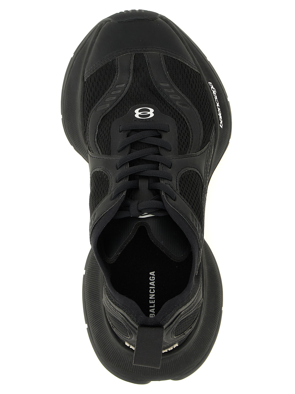Baskets Balenciaga noires en polyester