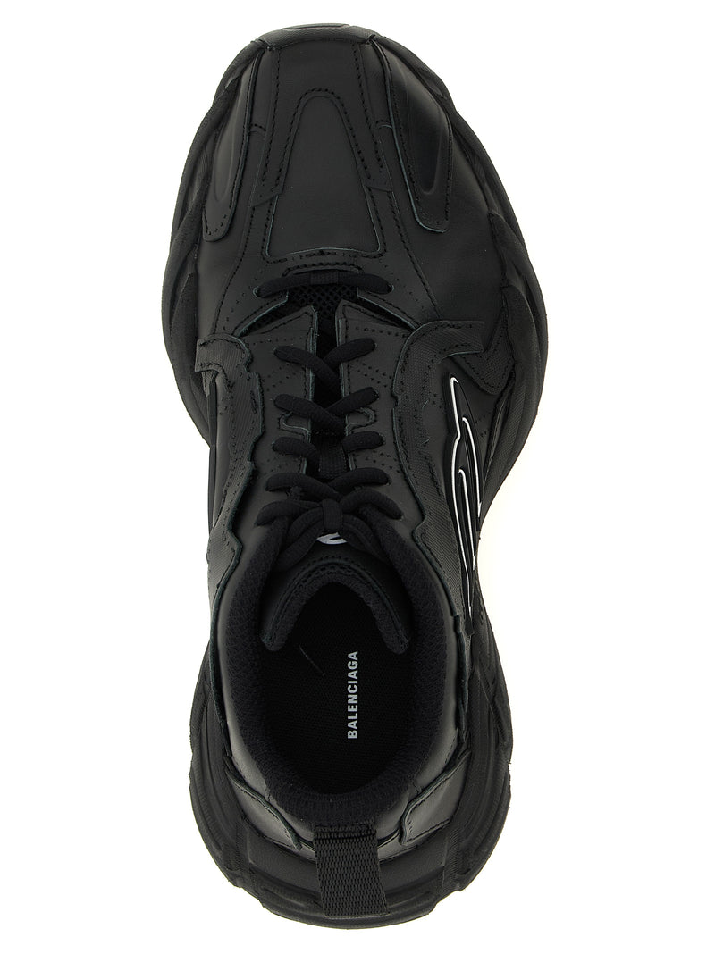 Baskets de sport Balenciaga en cuir de veau noir