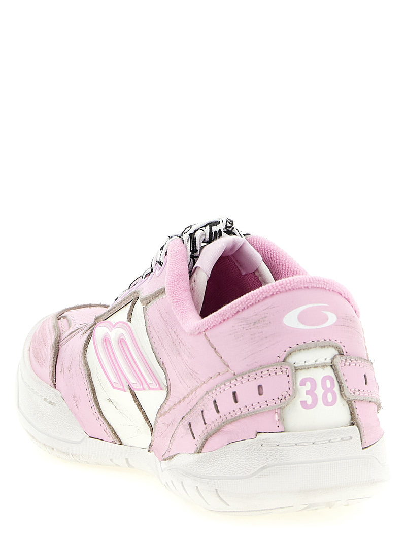 Balenciaga Multicolor Calfskin Athletic Sneakers - Hamptons Model