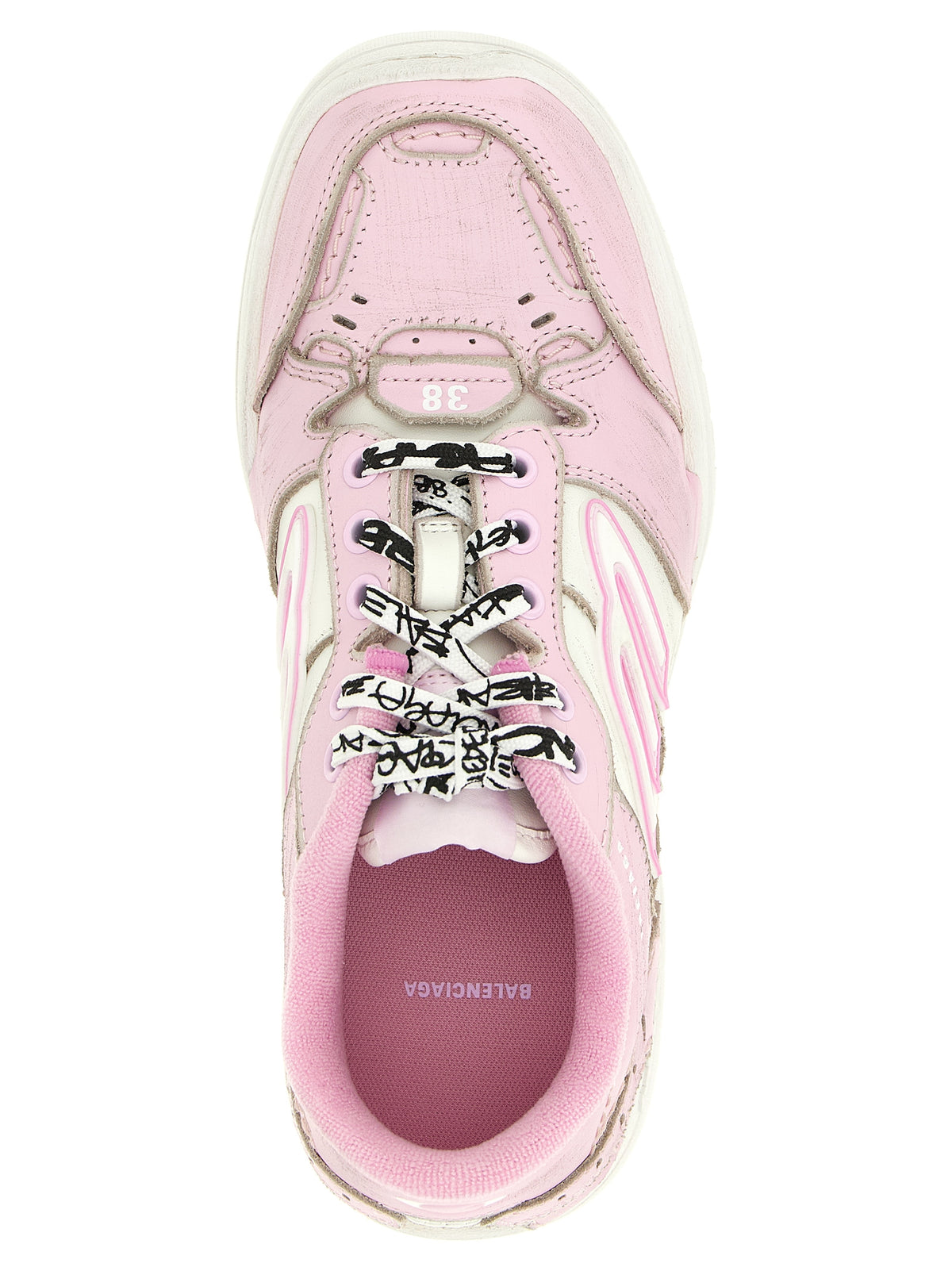 Balenciaga Multicolor Calfskin Athletic Sneakers - Hamptons Model