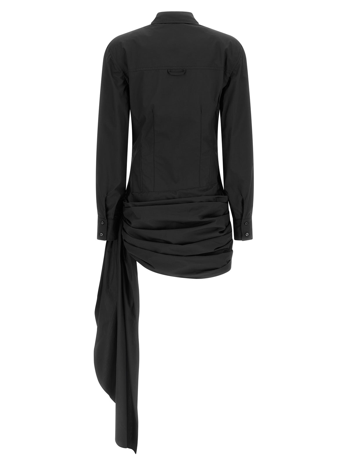 Giuseppe Di Morabito Robe Courte en Coton Noire