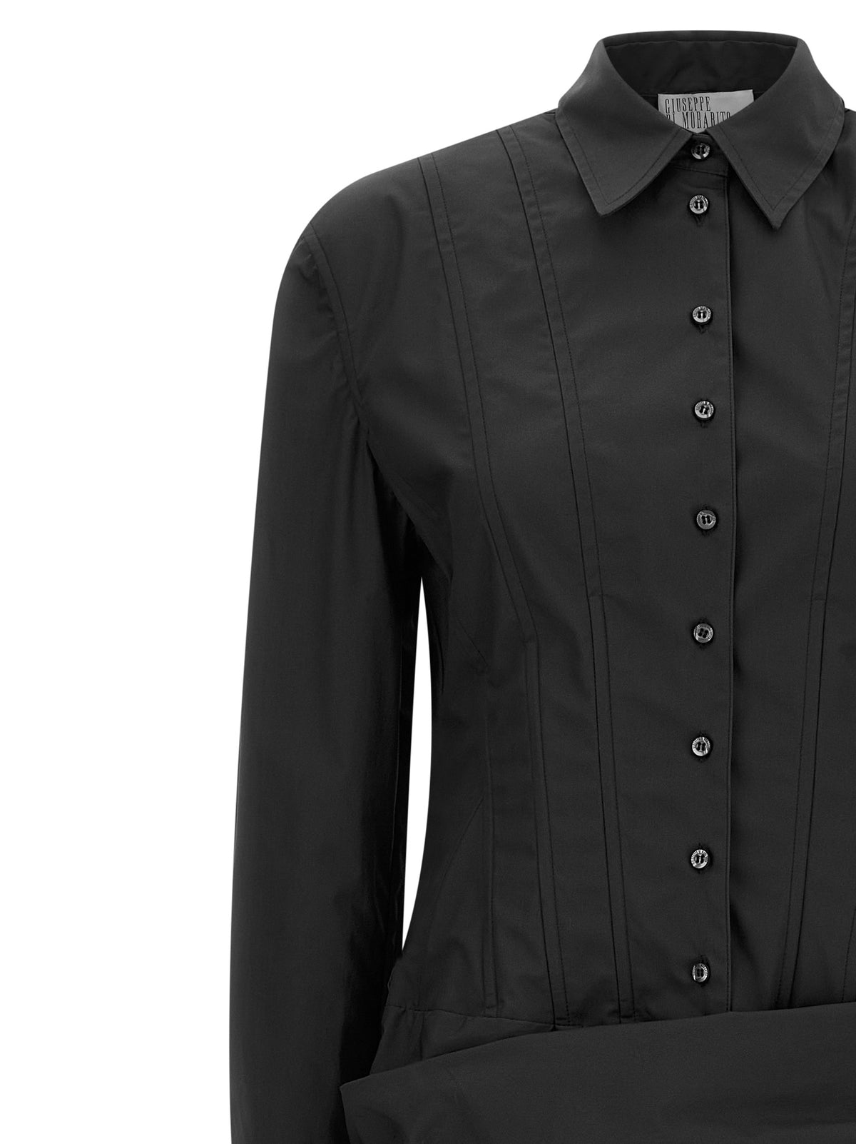 Giuseppe Di Morabito Robe Courte en Coton Noire