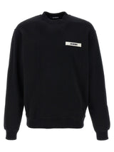 Jacquemus Black Cotton Sweatshirt