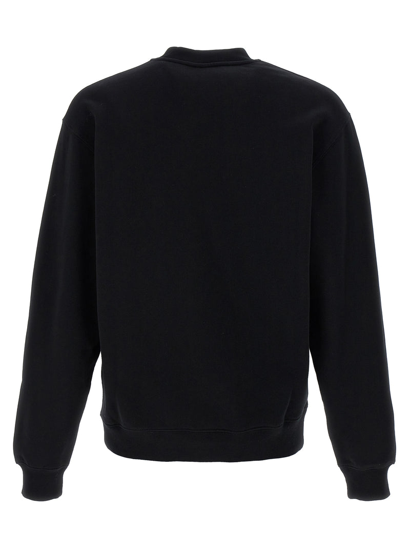 Jacquemus Le Sweatshirt Gros Grain Noir en Coton