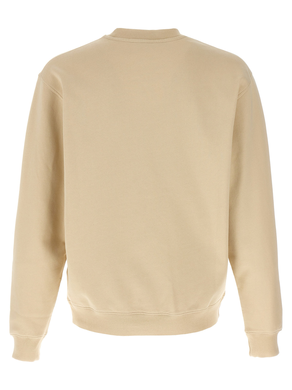 Sweat-shirt en coton beige Jacquemus