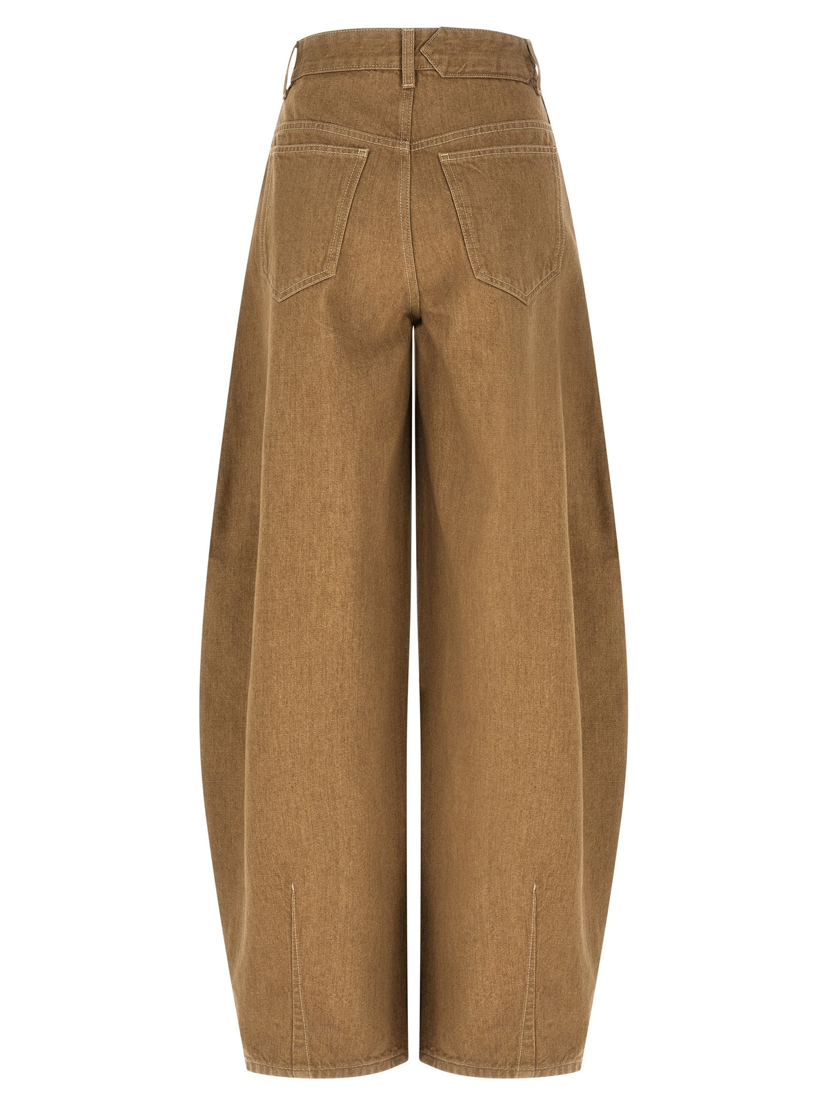 Jeans Denim Beige Jacquemus Le De-Nîmes Ovalo