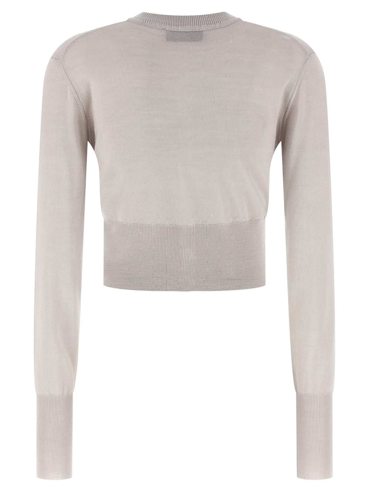 Vivienne Westwood Bea Gray Wool Cardigan
