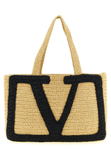 Sac fourre-tout Valentino Garavani en viscose noire