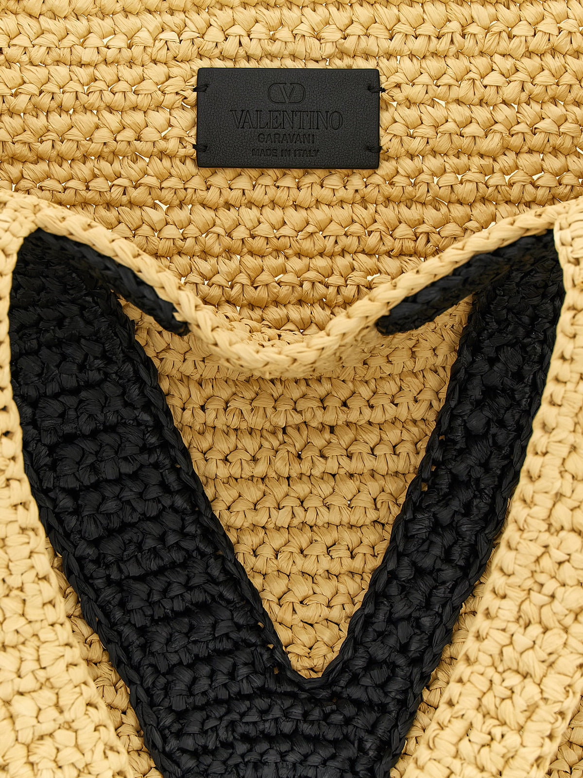 Sac fourre-tout Valentino Garavani en viscose noire