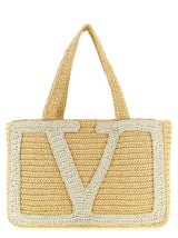 Sac cabas Valentino Garavani blanc en viscose