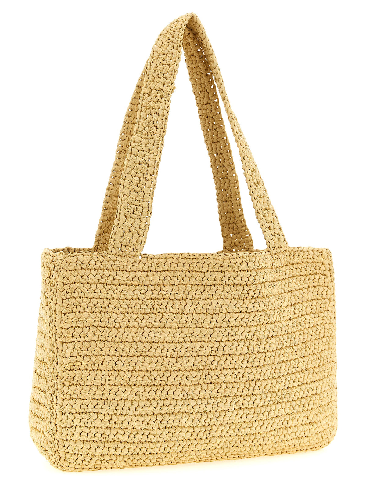 Sac cabas Valentino Garavani en viscose beige