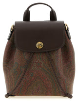 Etro Essential Multicolor Cotton Backpack
