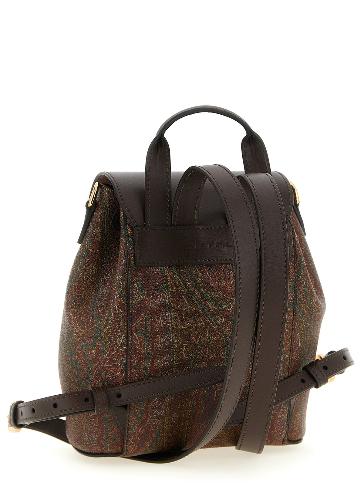 Etro Essential Multicolor Cotton Backpack