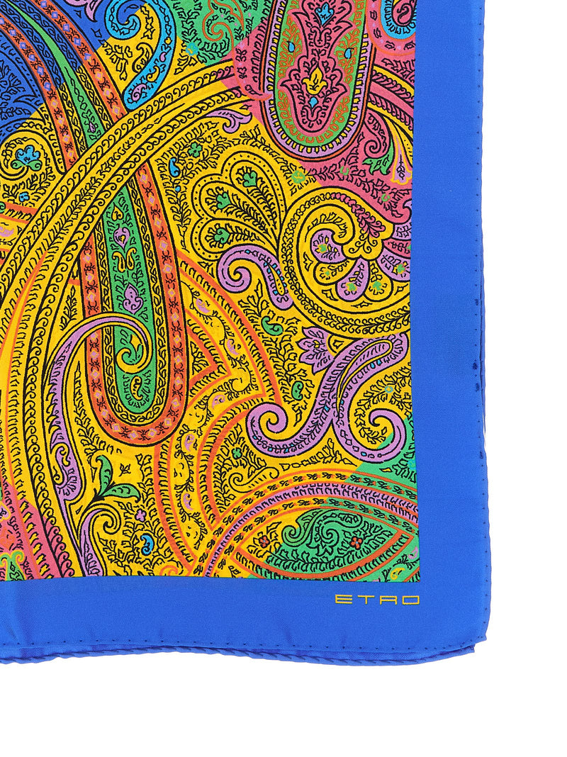Écharpe en Soie Multicolore Etro