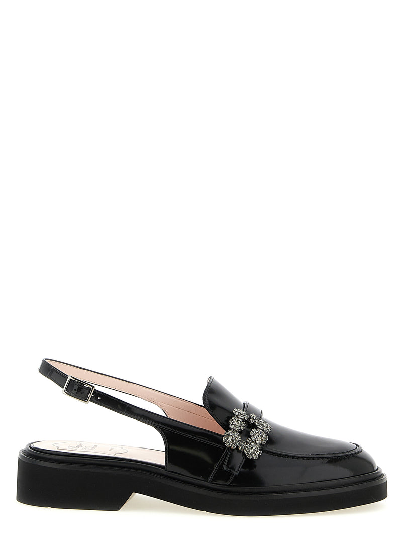 Mocassin Roger Vivier en veau noir