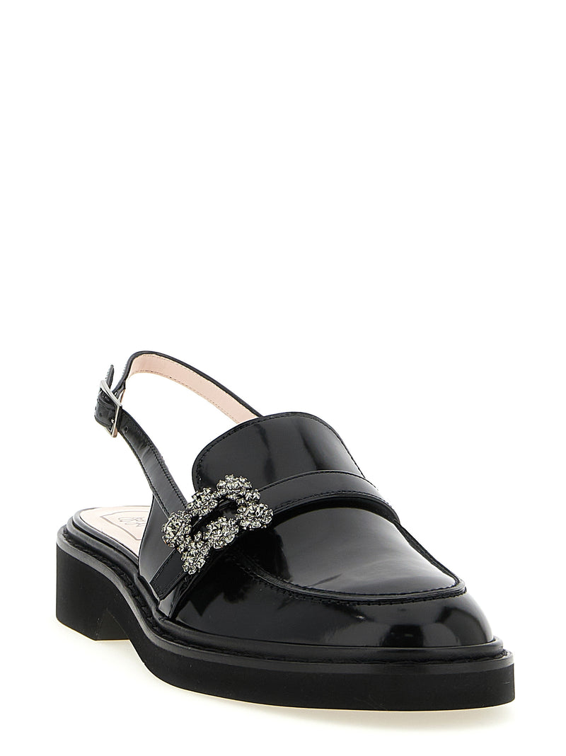 Mocassin Roger Vivier en veau noir