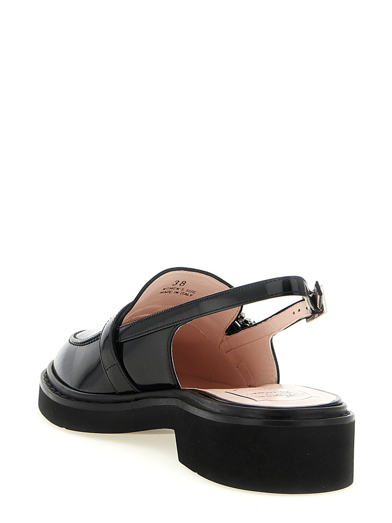Mocassin Roger Vivier en veau noir