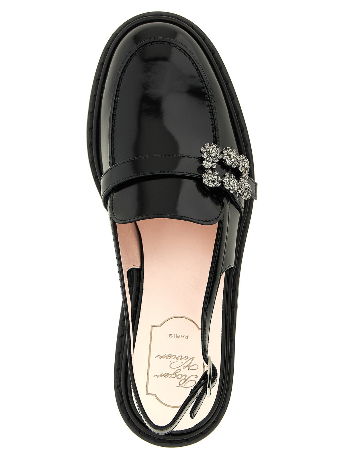 Mocassin Roger Vivier en veau noir