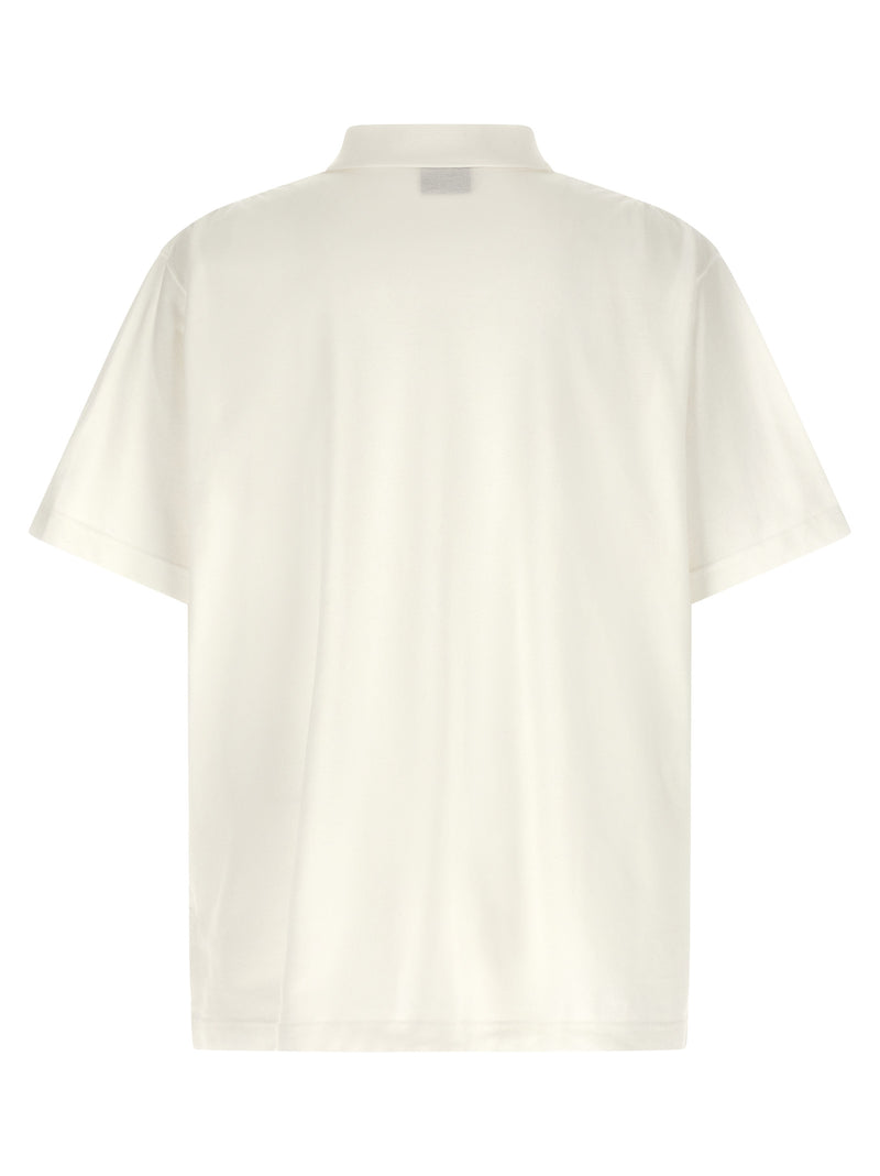 Polo Balenciaga en coton blanc