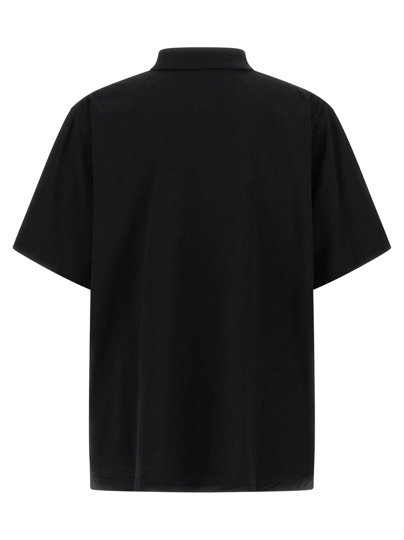 Balenciaga Black Cotton Piqué Polo Shirt - Stylish & Sophisticated