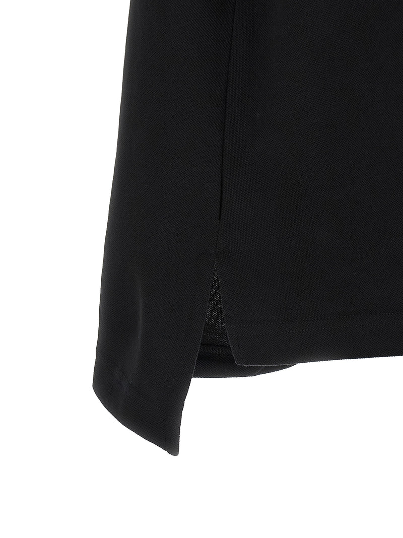 Balenciaga Black Cotton Piqué Polo Shirt - Stylish & Sophisticated