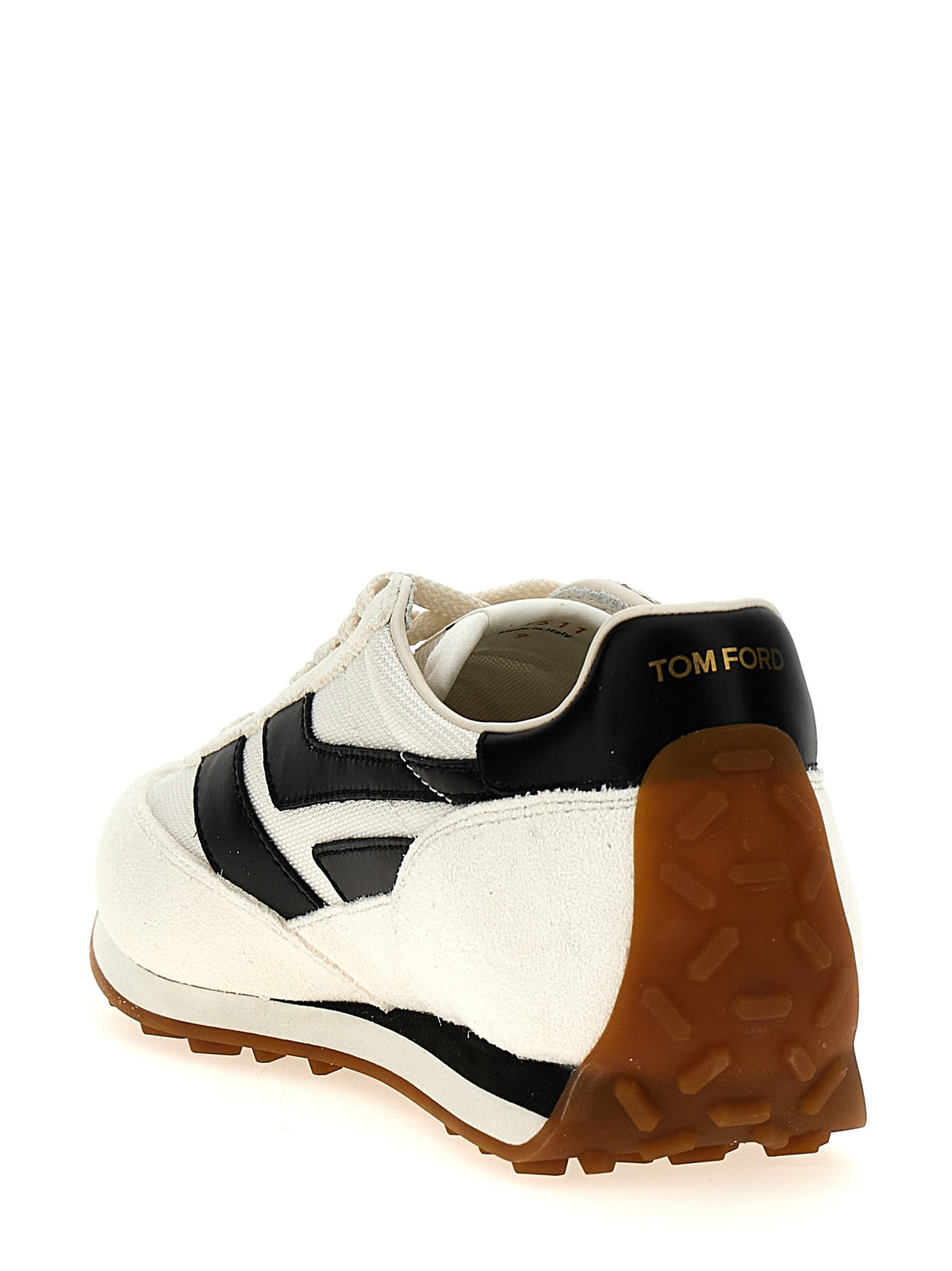 Baskets athlétiques bicolores en polyester Tom Ford