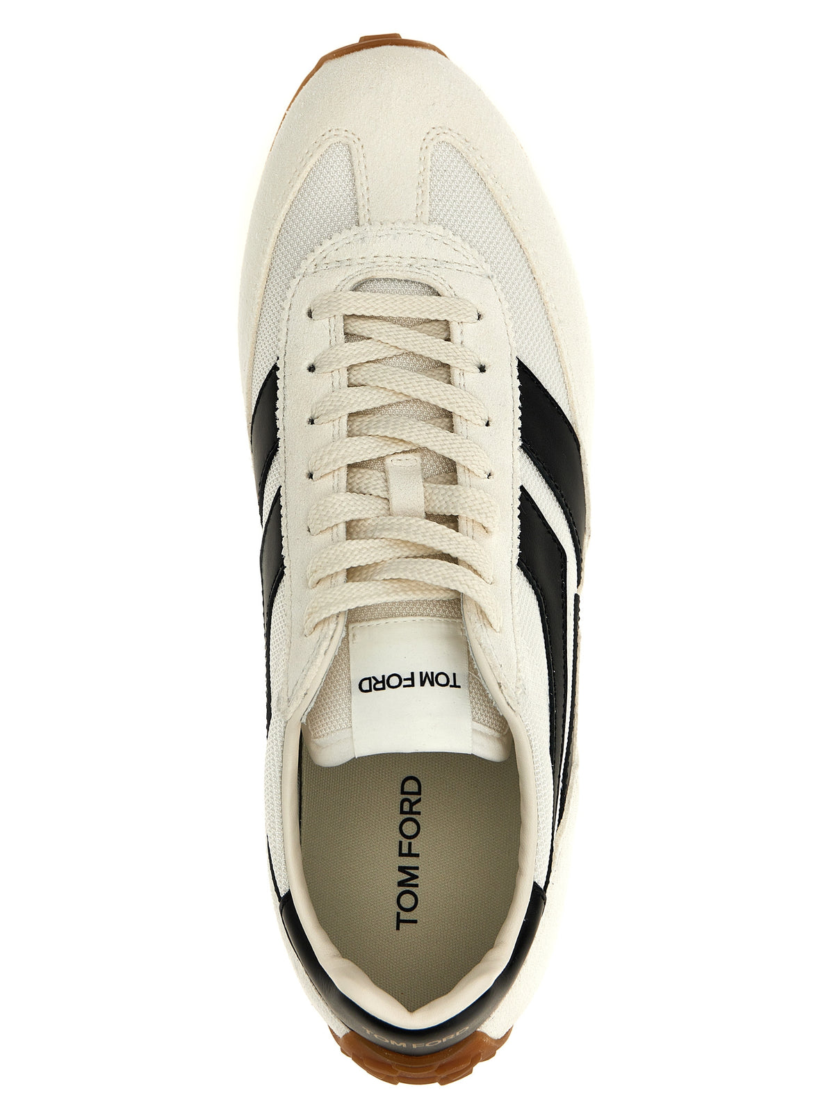 Baskets athlétiques bicolores en polyester Tom Ford